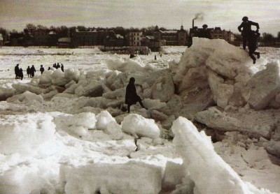 Ледяные торосы у побережья Кранца  1929г