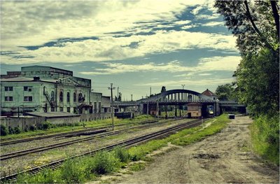 Вид на путепровод с восточной стороны, фото В. Пилскалнса