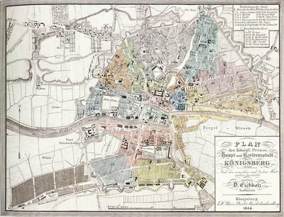 06. План Кёнигсберга 1834 года