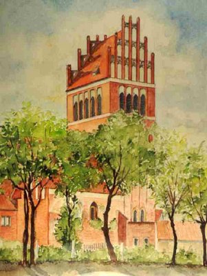 Aquarell von Hans Schenk