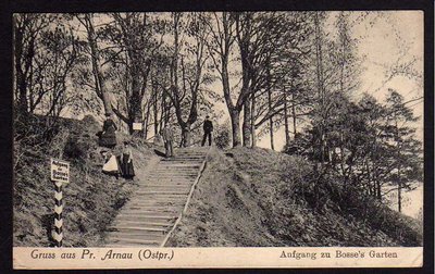 Arnau - Aufgang zu Bosse's Garten 1916.jpg