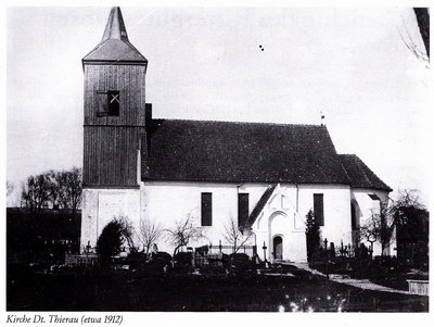 Kreis Heiligenbeil. Dt. Thierau. Kirche