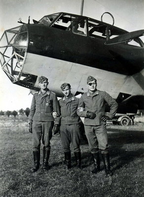 Команда Dornier 17Z1 в Хайлигенбайле, сентябрь 1939 года