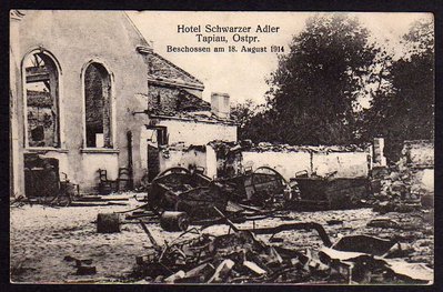 Tapiau - Hotel Schwarzer Adler 1914.jpg