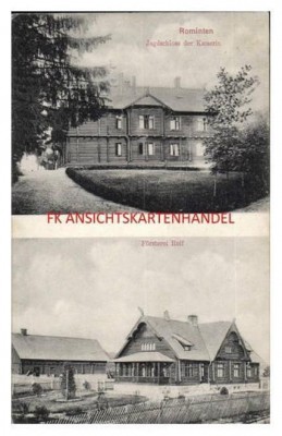 Rominten Jagdschloss der Kaiserin Foersterei Reif 1911.jpg