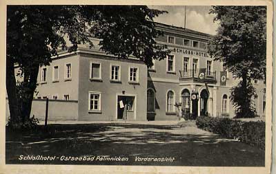 Palmnicken. Schloss-Hotel.