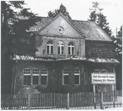 Metgethen, Adolf-Hitler-Weg, Städt. Oberschule für Jungen, I.jpg