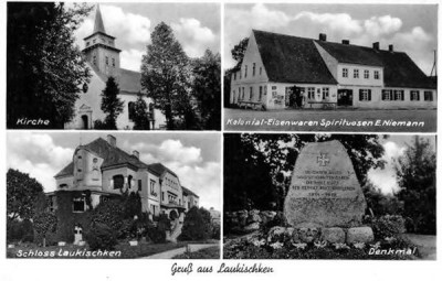 Старые представления о Laukischken (Family Statnik)
