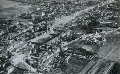 Вид с запада. Фото около 1930 года.