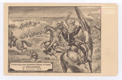 Eroberung einer Kosaken-Fahne im Kampf bei Stalluponen 18. August 1914.jpg