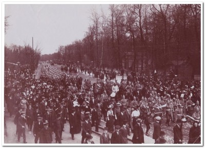 Kalthof . Парад в сторону Королевских ворот .