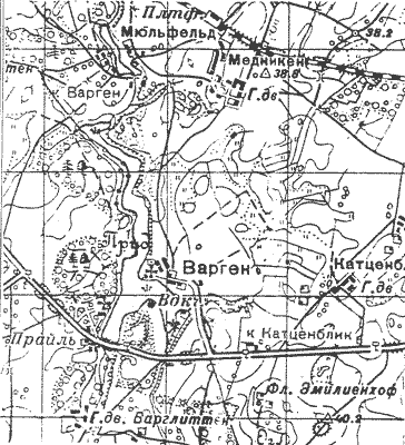 карта середины 19 века