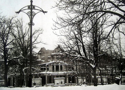 Руины Дома общественных собраний, 1954 год