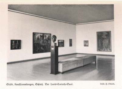 Königsberg (Pr.), Schloß, Der Lovis-Corinth-Saal