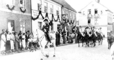 Friedrich II -Der Grosse- im Festzug bei der 600 Jahrfeier Wehlau.jpg