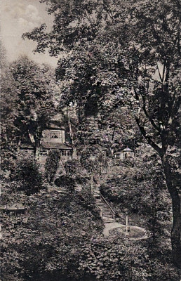 Königsberg Preussen Villa Hufen Terrasse 1915.