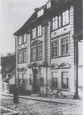 Königsberg, Tuchmacherstraße, Stammhaus der Brauerei Ponarth