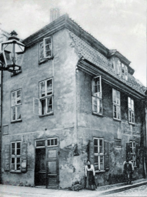 KÖNIGSBERG - Dichterhaus in der Tuchmachergasse 1901