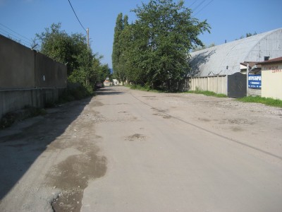 общий вид улицы Запорожской от Днепропетровской