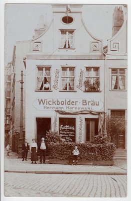 Wickbold  b.Königsberg Kaliningrad Otwaschnoje,Bier Gasth.Wickbolder Bräu ~1915.jpg