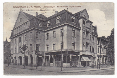 Koenigsberg - Bahnstrasse Restaurant Hufenlauben.JPG
