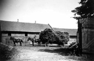 104-0015 Stobingen im August 1938 - Vor dem Pferdestall.jpg