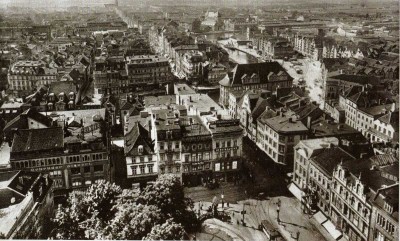 Площ.Кайзера Вильгельма и Кнайпхефише Ланггассе.