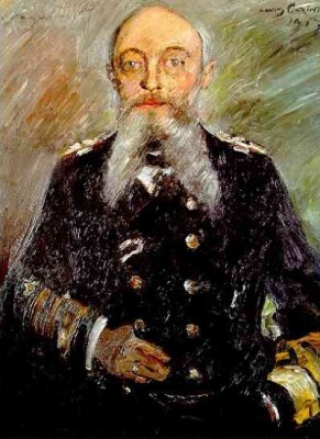 Портрет гросс-адмирала Альфреда фон Тирпица. 1917