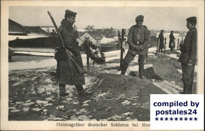Memel Heldengraeber deutscher Soldaten 1915 .jpg
