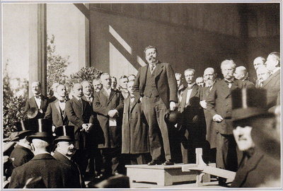 Рейхспрезидент Фридрих Эберт на открытии НВЯ - 26.09.1920 год