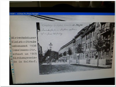 Фото 10 .Kleist strasse  при нацистах переименовали в Immelman strasse.