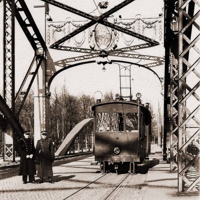 Мост королевы Луизы со стороны Литвы. 1920.jpg