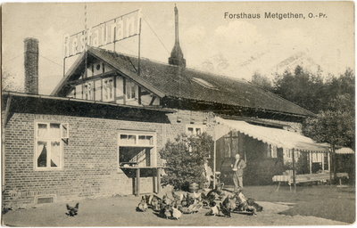 Metgethen, Forsthaus, Restaurant 1915 - 1925.jpg