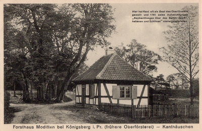 Forsthaus Moditten bei Königsberg Oberförsterei Kanthäuschen.JPG