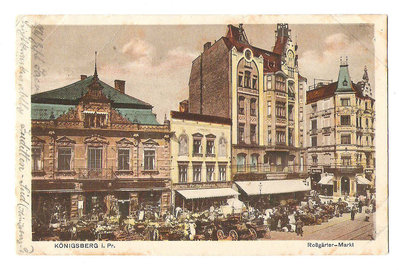 Roßgärter Markt Juditten 1918 Mendelejewo-1.JPG