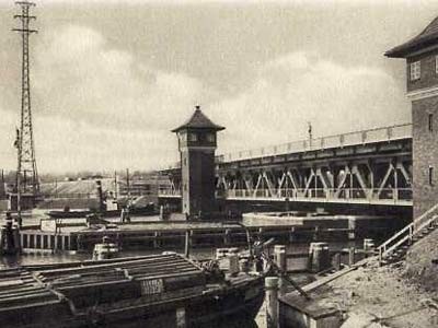 Вид 2х ярусного моста в 1939г