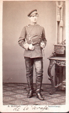 Insterburg Offizier de la Terasse Ulan Ulanen 1870.JPG