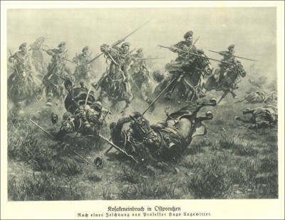 Kosaken Angriff Ostpreussen Artillerie Krieg.jpg