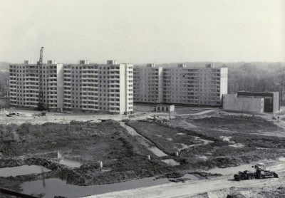 Строительство МЖК &quot;Янтарь&quot;. 1989 г.